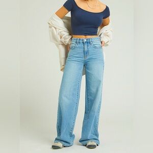 High Waisted Baggy Jeans